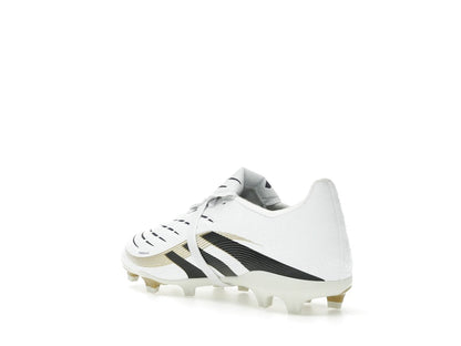 adidas Predator League Fold-Over Tongue FG/MG Cloud White Core Black Gold Metallic (GS)
