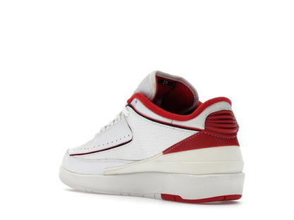 Jordan 2 Retro Low White Varsity Red