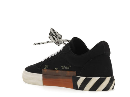 OFF-WHITE Vulc Low Black Light Blue Arrow