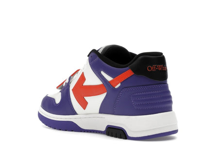 OFF-WHITE Out Of Office OOO Low Tops White Purple Orange