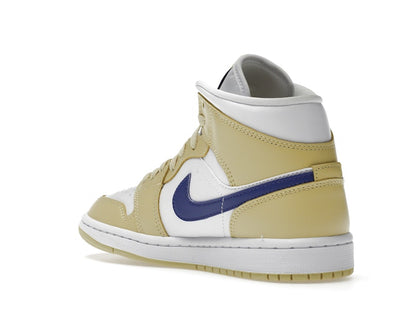 Jordan 1 Mid Lemon Wash Lapis (Women's)
