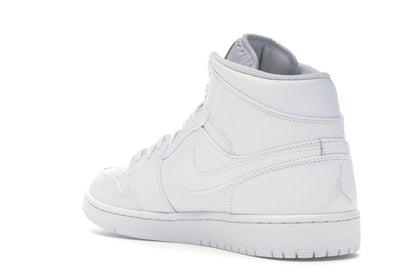 Jordan 1 Mid White/Pure Platinum