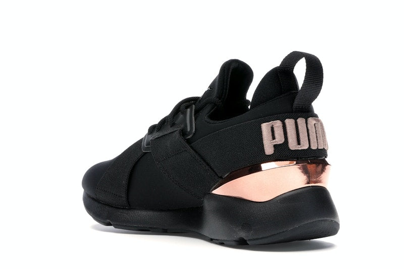 Puma Muse Metal Black Rose Gold (Women's)