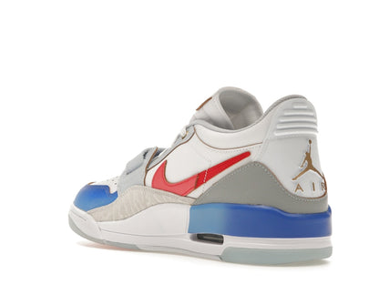 Jordan Legacy 312 Low White Game Royal University Red