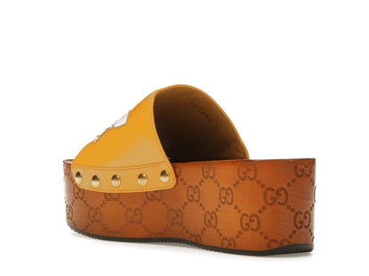 Gucci x Adidas GG Clog Yellow (Women's)