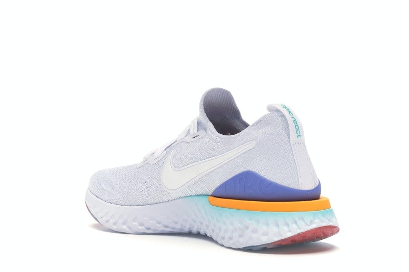 Nike Epic React Flyknit 2 White Hyper Jade Ember Glow (Women's)