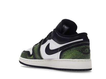 Jordan 1 Low Wear Away Electric Green (GS)