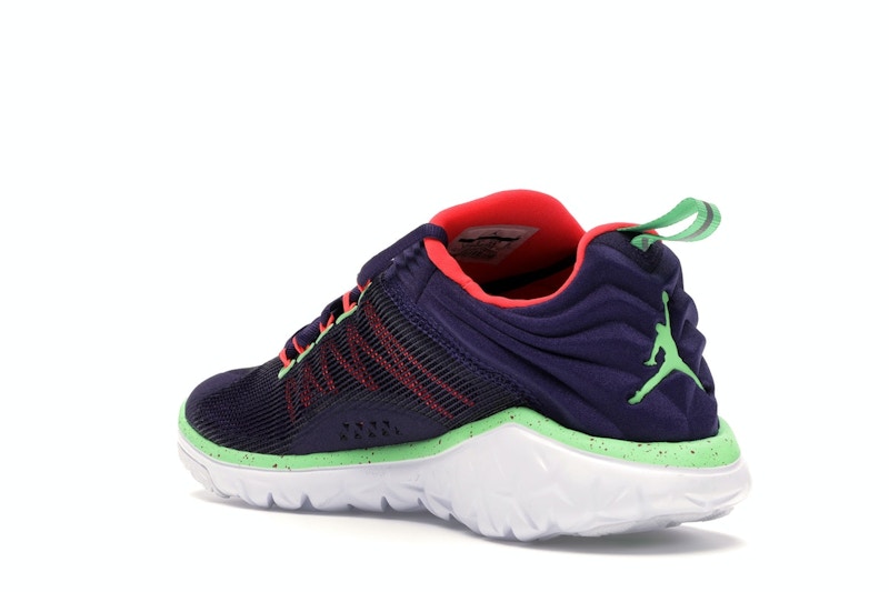 Jordan Flight Flex Trainer Ink/Lt Psn Green-Infrrd 23-White