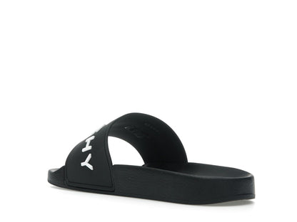 Givenchy Paris Slide Sandals Black