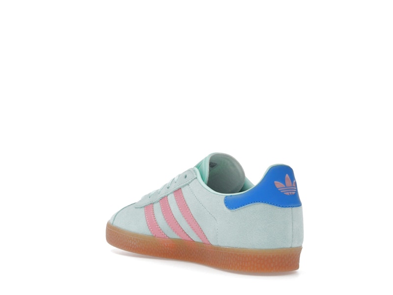 adidas Gazelle Clear Mint Bliss Pink Bright Blue (GS)