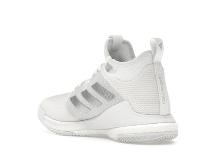 adidas Crazyflight Mid Cloud White Silver Metallic Grey (Women's)