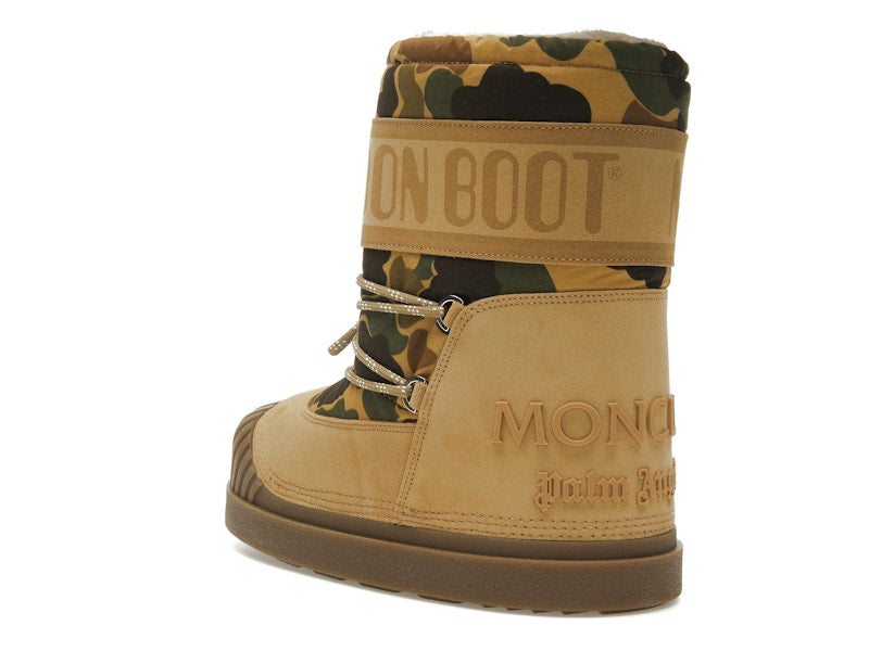 Moncler Shedir Snow Boots Palm Angels Camo