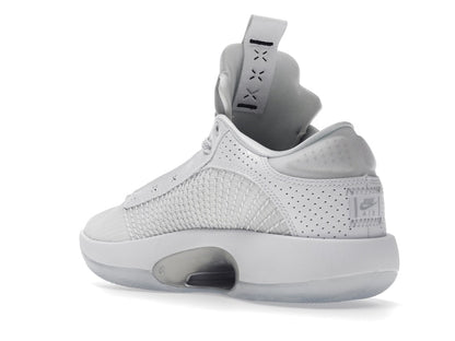 Jordan XXXV Low Metallic Silver (Clear Sole)