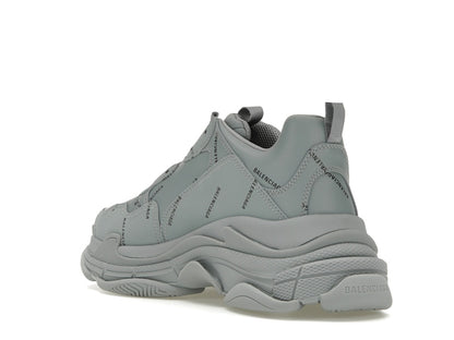 Balenciaga Triple S AllOver Logo Grey Black
