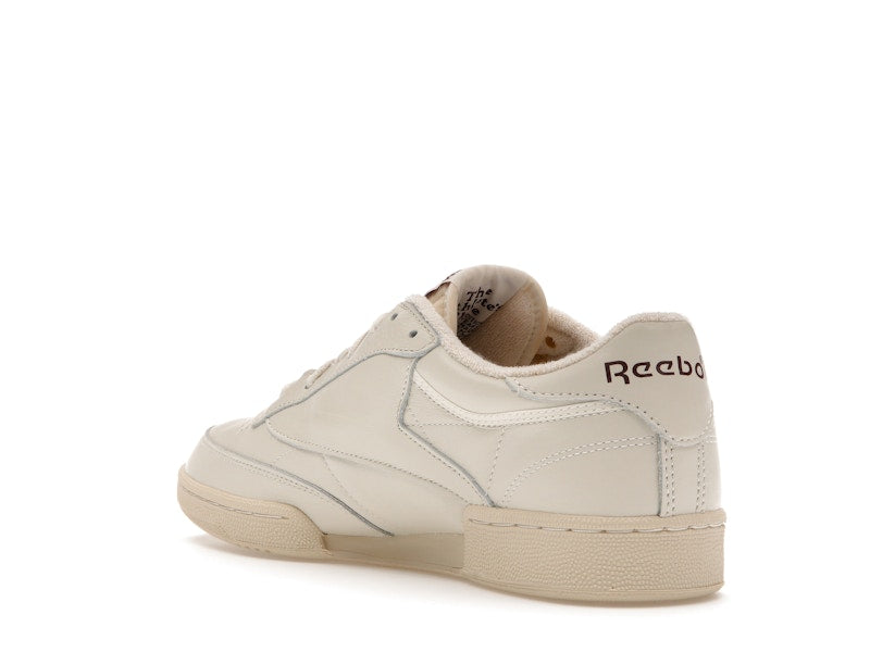 Reebok Club C 85 Chalk Alabaster Maroon