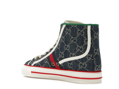 Gucci Tennis 1977 High Top Denim GG Print (Women's)