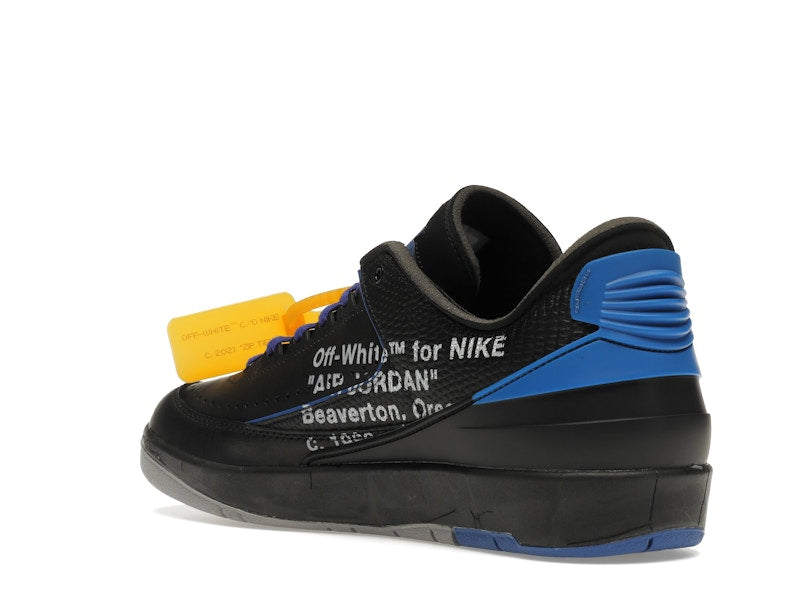 Jordan 2 Retro Low SP Off-White Black Blue