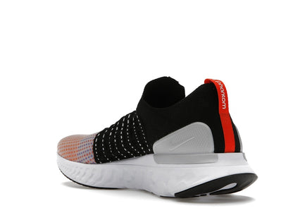 Nike React Phantom Run Flyknit 2 Black Team Orange