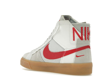 Nike SB Zoom Blazer Mid Premium Deconstructed White University Red Gum