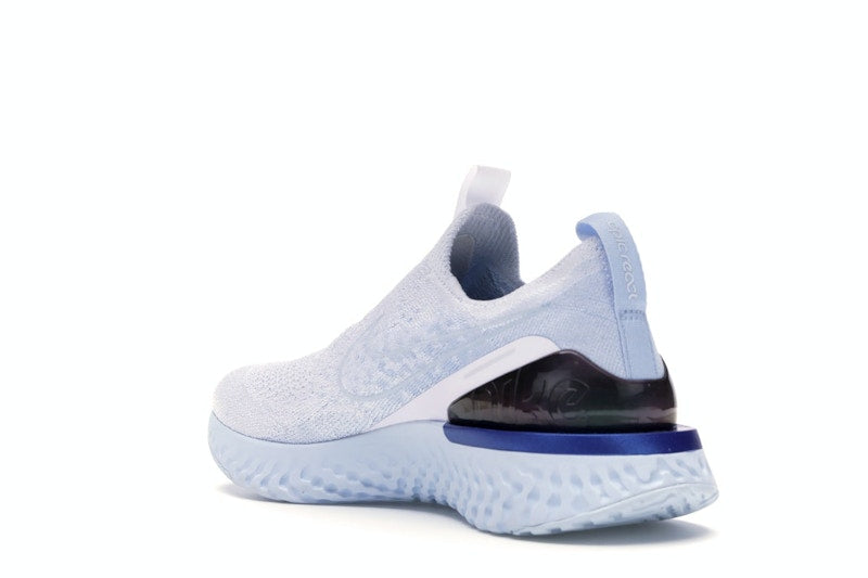 Nike Epic Phantom React Flyknit White Hydrogen Blue (Women's)