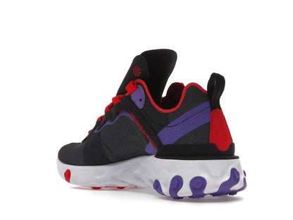 Nike React Element 55 Black University Red (Women's)