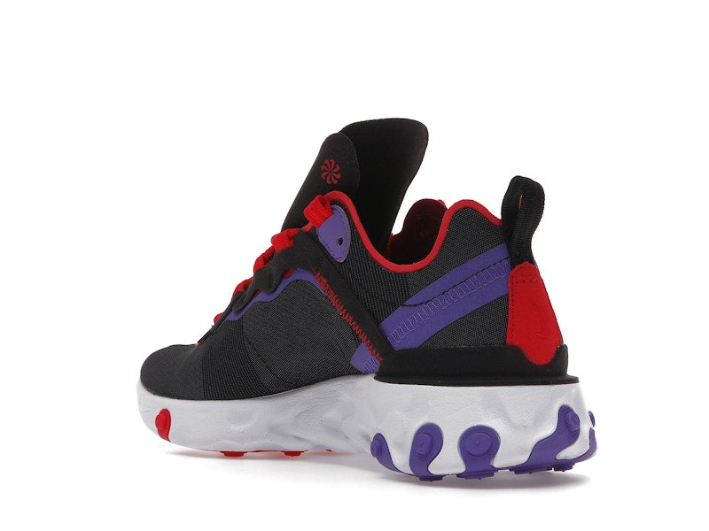 Nike React Element 55 Black University Red (Women's)