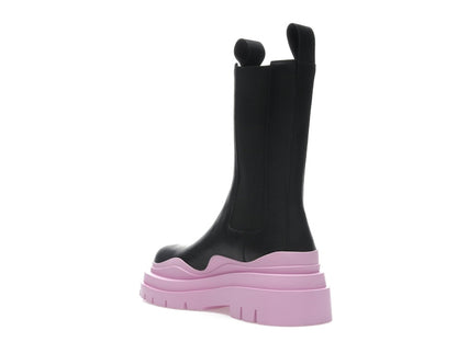 Bottega Veneta Tire Chelsea Boot Black Gloss (Women's)