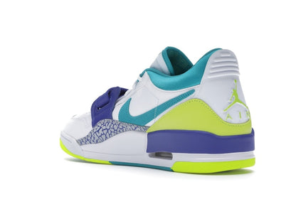 Jordan Legacy 312 Low Ultramarine Neon Yellow Aquamarine