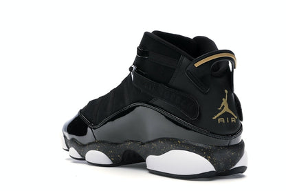 Jordan 6 Rings Black Metallic Gold White
