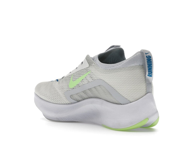 Nike Zoom Fly 4 Summit White Imperial Blue Lime Glow