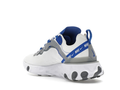 Nike React Element 55 White Game Royal Habanero Red