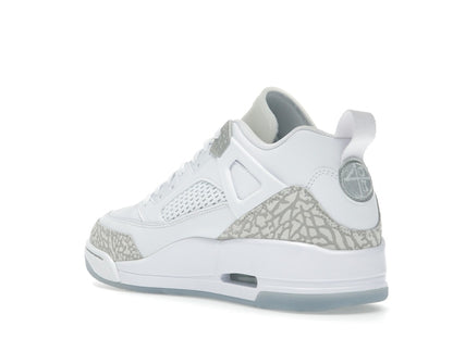 Jordan Spizike Low White Metallic Silver Barely Blue Neutral Grey