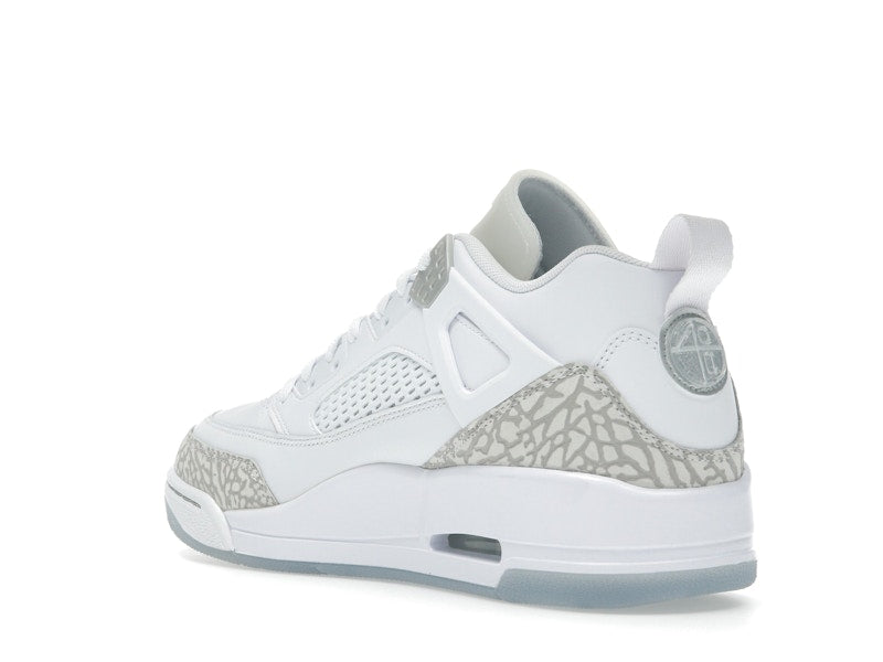 Jordan Spizike Low White Metallic Silver Barely Blue Neutral Grey