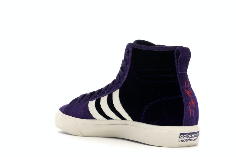 adidas Matchcourt High RX Na-Kel Smith Purple Velvet