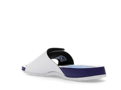 Jordan Hydro 5 Retro Slide White New Emerald Grape Ice Black