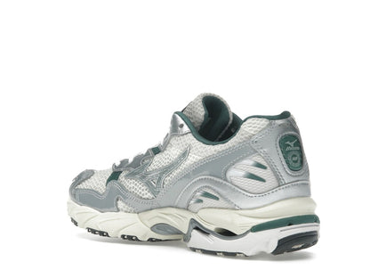 Mizuno Wave Rider 10 White Slate Bistro Green