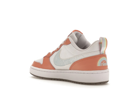 Nike Court Borough Low 2 SE White Light Madder Root (GS)