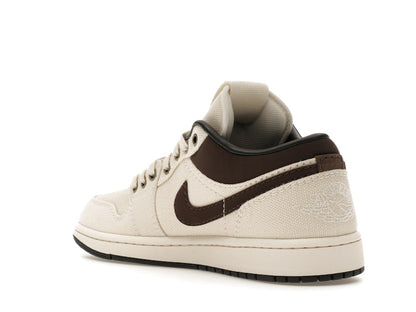 Jordan 1 Low Premium Pale Ivory Off Noir Baroque Brown