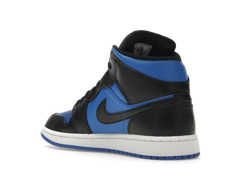 Jordan 1 Mid Black Royal Blue