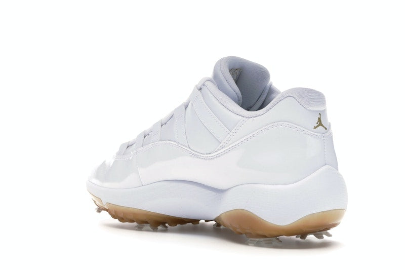 Jordan 11 Retro Low Golf White Metallic Gold