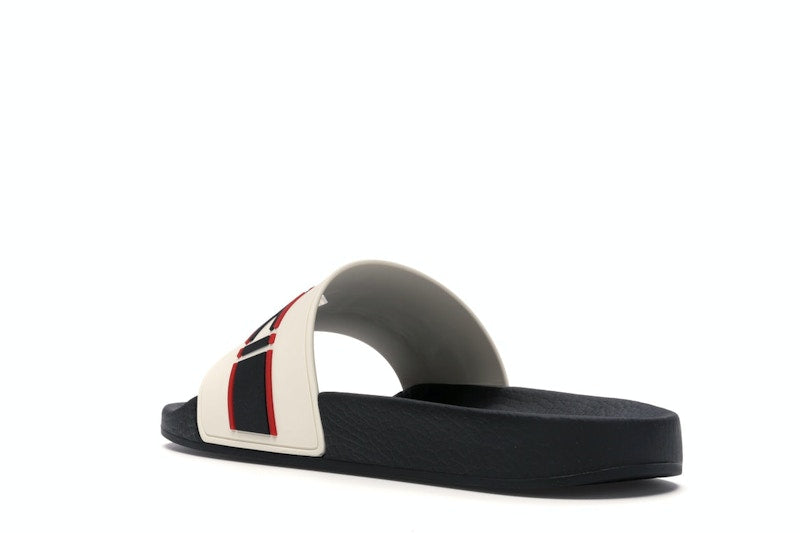 Gucci Stripe Slide White