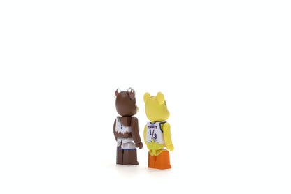 Bearbrick Space Jam Tweety & Tasmanian Devil 2 Pack 100% Multi