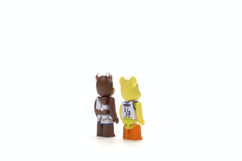 Bearbrick Space Jam Tweety & Tasmanian Devil 2 Pack 100% Multi