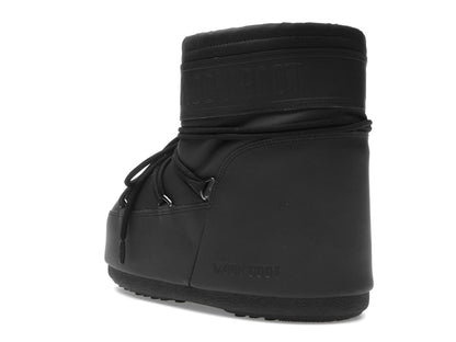 Moon Boot Icon Rubber Low Boot Black