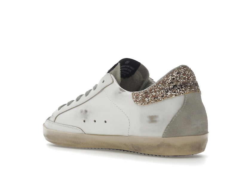 Golden Goose Super-Star White Red Glitter (Women's)