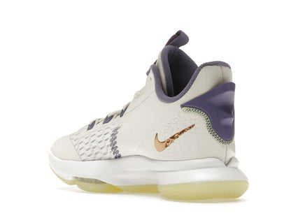 Nike LeBron Witness 5 Summit White Metallic Bronze