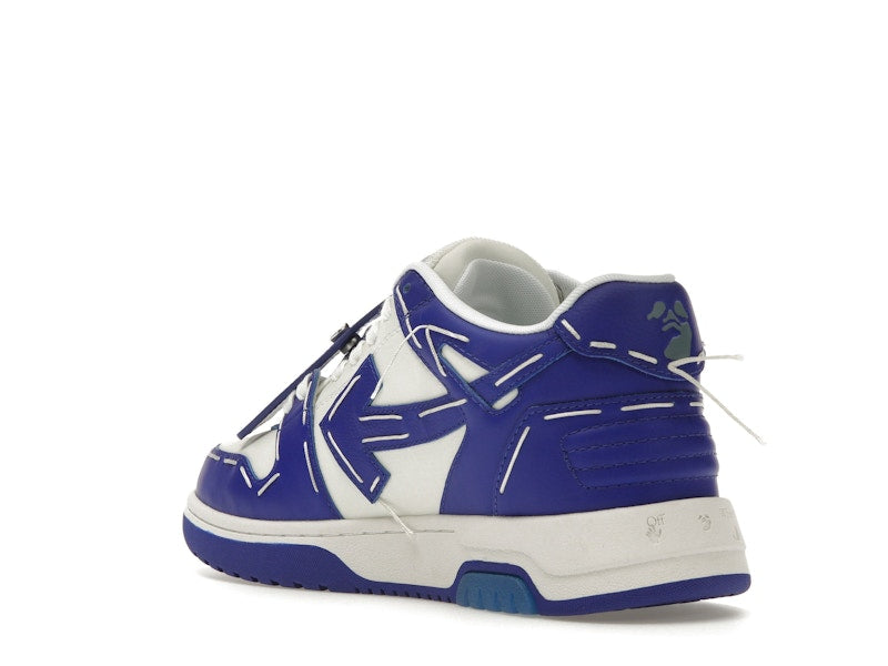 OFF-WHITE Out Of Office Sartorial Stitching White Dark Blue (Women's)
