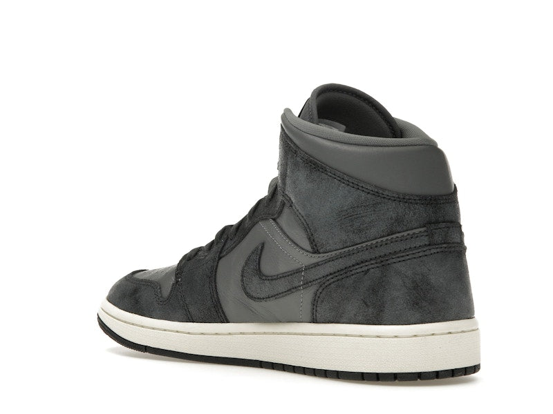 Jordan 1 Mid Distressed Smoke Grey (Women's)