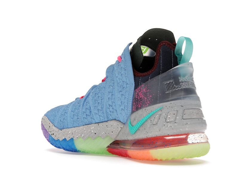 Nike LeBron 18 Best of 1-9 Light Blue