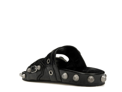 Balenciaga Cagole Sandals Black